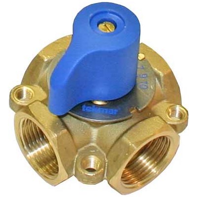 721 (Tekmar) | 4-WAY Mixing Valve 1 Brass