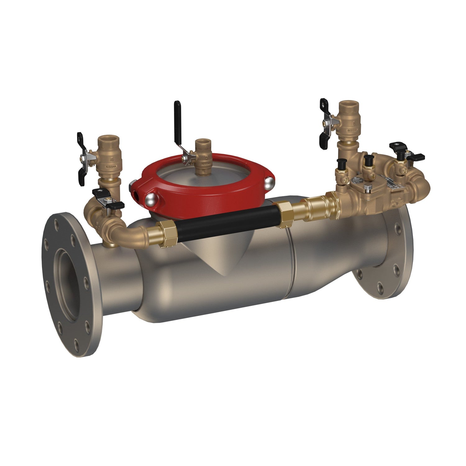 0691583 (Ames-Deringer) | 4 Inch | SS Double Check Detector Backflow P