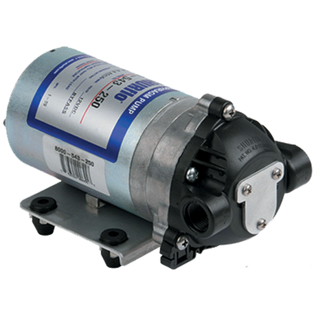 8000-543-250 (Hypro) Pump-12V 1.4 Gpm Int Byps 45Psi Fkm 3/8F