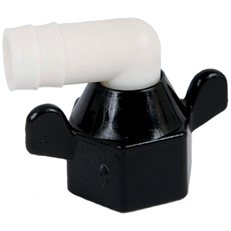 234-3936 (Hypro) Fitting-1/2Fptx5/8Brb Elb Wing Nut Svl