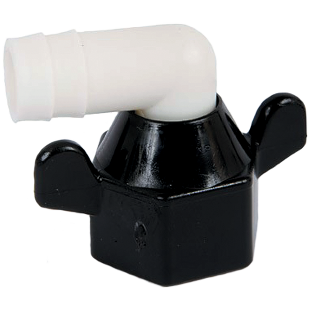 234-3936 (Hypro) Fitting-1/2Fptx5/8Brb Elb Wing Nut Svl