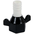 234-2926 (Hypro) Fitting-1/2Fptx1/2Brb Strt Wing Nut Svl
