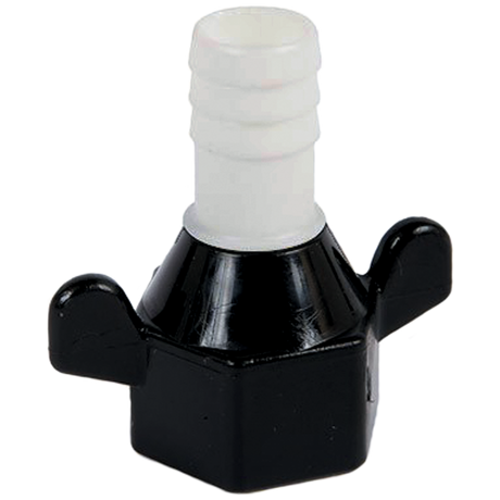 234-2926 (Hypro) Fitting-1/2Fptx1/2Brb Strt Wing Nut Svl