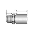 7661-08MP08TY (Parker Hose - Dayco) 1/2 In. ID x 1/2 In. MPT Pressed On