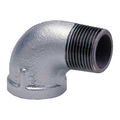 811016609 (Anvil) | GL Stre 1 Galv | 1" Standard Galvanized Malleable Iron 90° Street Elbow