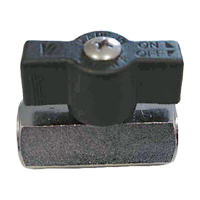 MVT18FF | Valve-Ball 1/8Fpt X 1/8Fpt Chr Bf Hdl