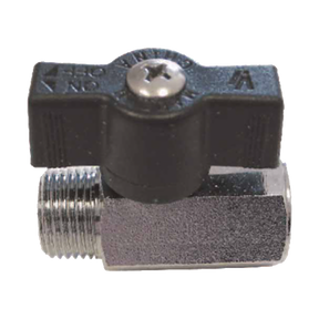 MVT14FM | Valve-Ball 1/4Fpt X 1/4Mpt Chr Bf Hdl