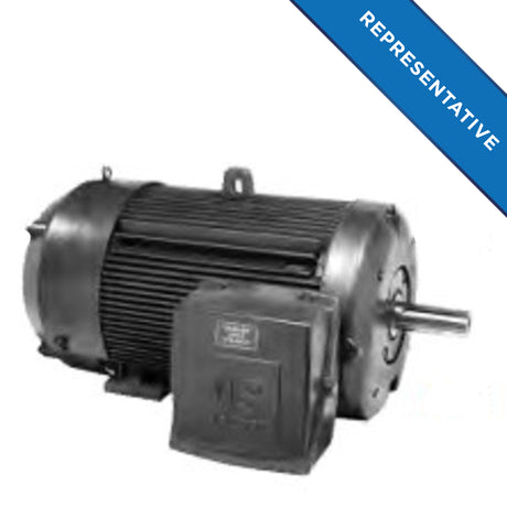 C200S1WS (US Motors/Nidec) | GeneralPurposeMotor | 200 HP | 3 Phase | TEFC | 3560 RPM | 2300/4000 Volts