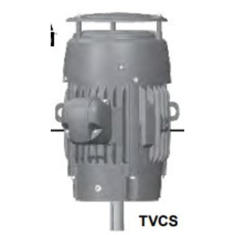 CNT150P2FG (US Motors/Nidec) | Vertical Solid Shaft Motor | 150 HP | 3 Phase | TEFC | 1785 RPM | 460 Volts