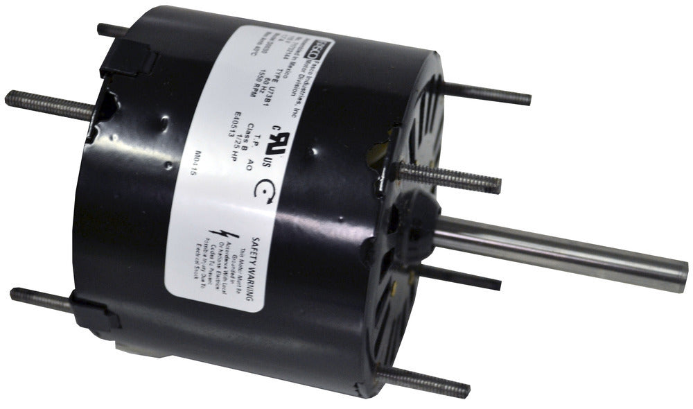 D0030 (Fasco) | Ventilation Motor | 0.04 HP | 1 Phase | Open Air Over | 1550 RPM | 115 Volts