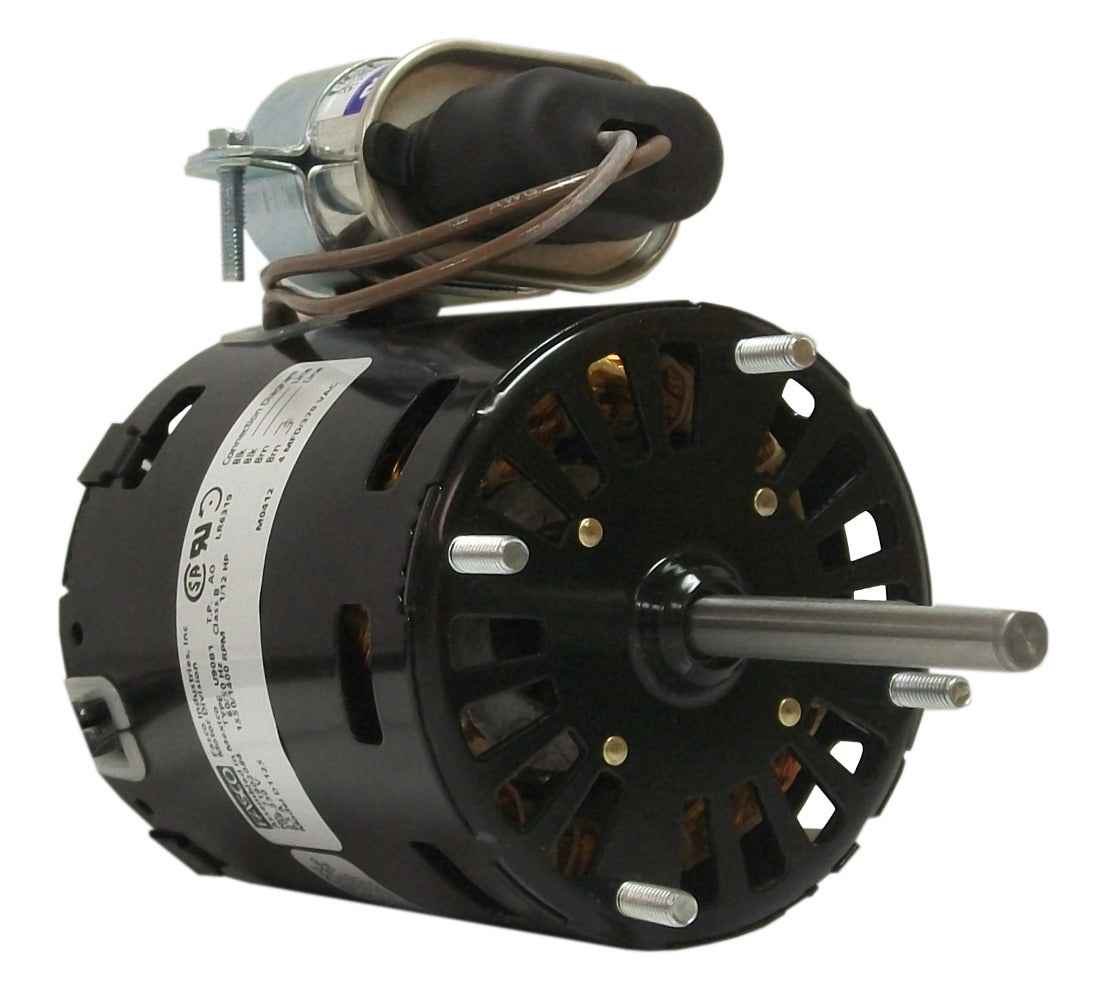 D1125 (Fasco) | OEM Replacement Motor | 0.05 HP | 1 Phase | Open Air Over | 1550 RPM | 208-230 Volts