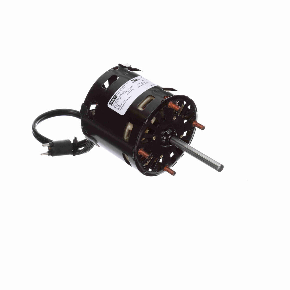 D1133 (Fasco) | OEM Replacement Motor | 0.05 HP | 1 Phase | Open Air Over | 1550 RPM | 115 Volts