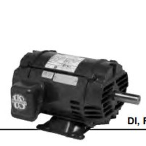 D2V3B (US Motors/Nidec) | Variable SpeedMotor | 2 HP | 3 Phase | ODP | 1175 RPM | 230/460 Volts