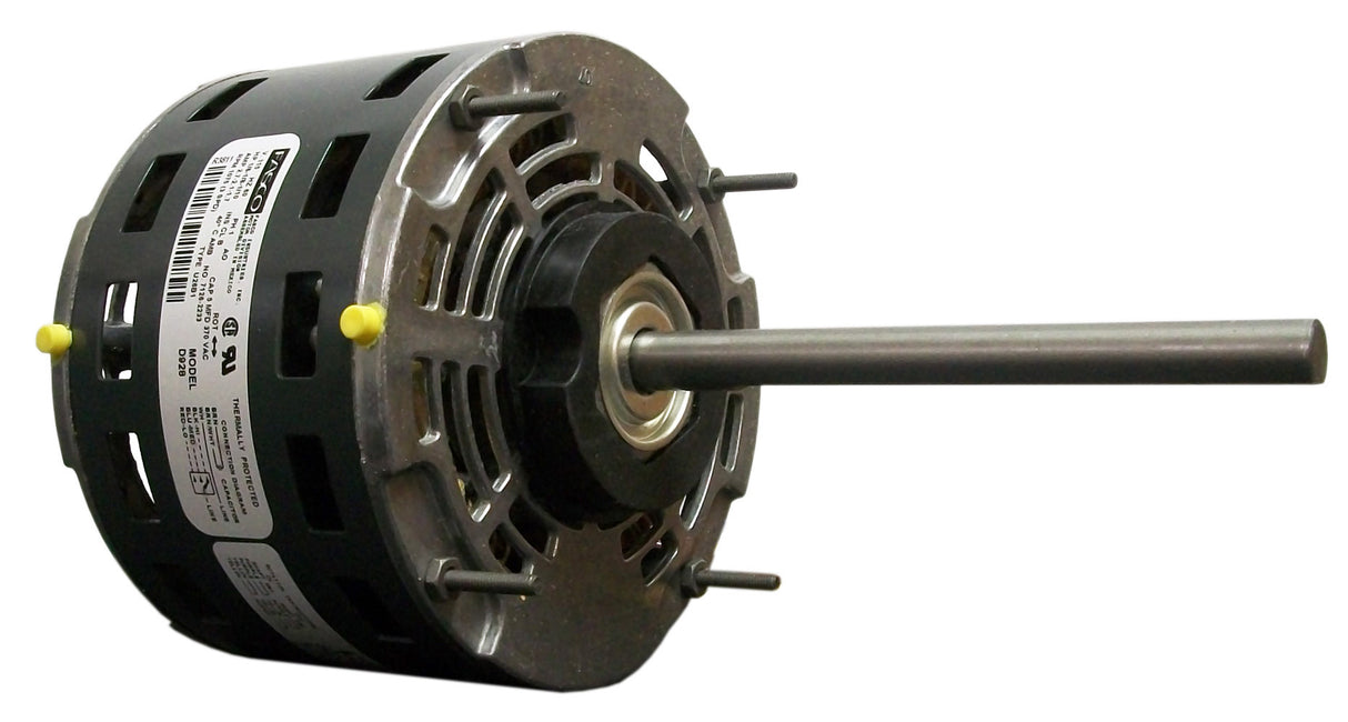 D701 (Fasco) | Direct Drive Motor | 0.5 HP | 1 Phase | Open Air Over | 1075 RPM | 115 Volts