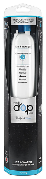 EveryDrop by Whirlpool (FILTER 3) - Ice & Water Refrigerator Filter - (EDR3RXD1)