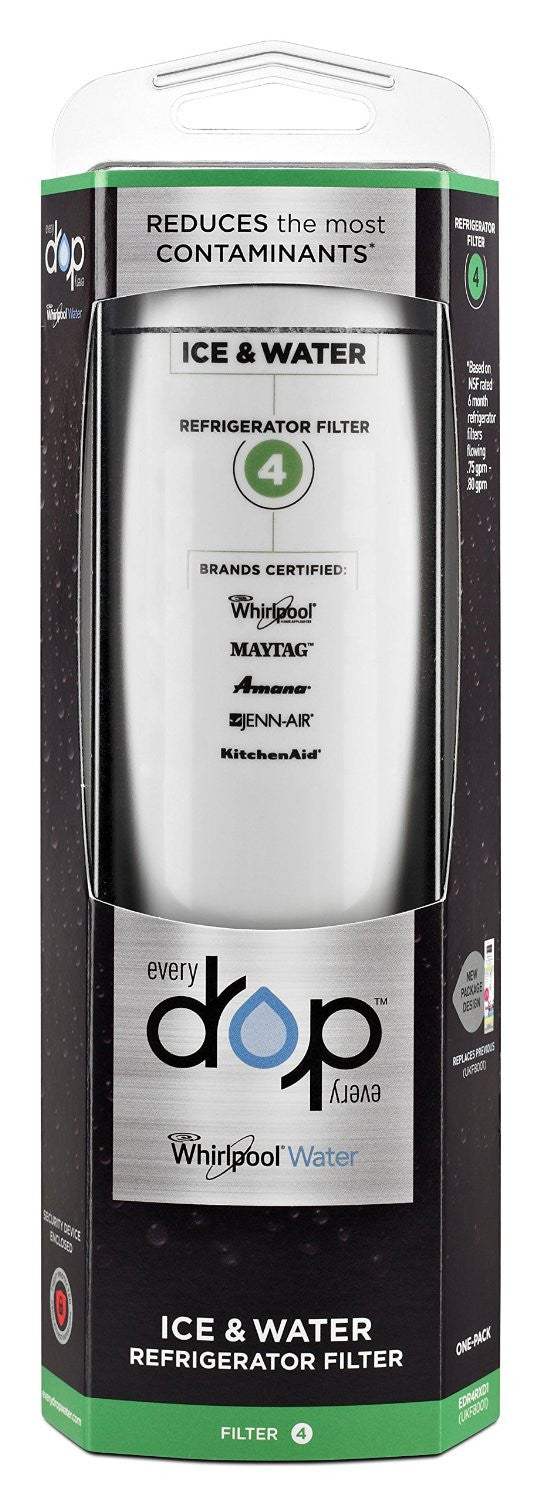 EveryDrop by Whirlpool (FILTER 4) - Ice & Water Refrigerator Filter - (EDR4RXD1)