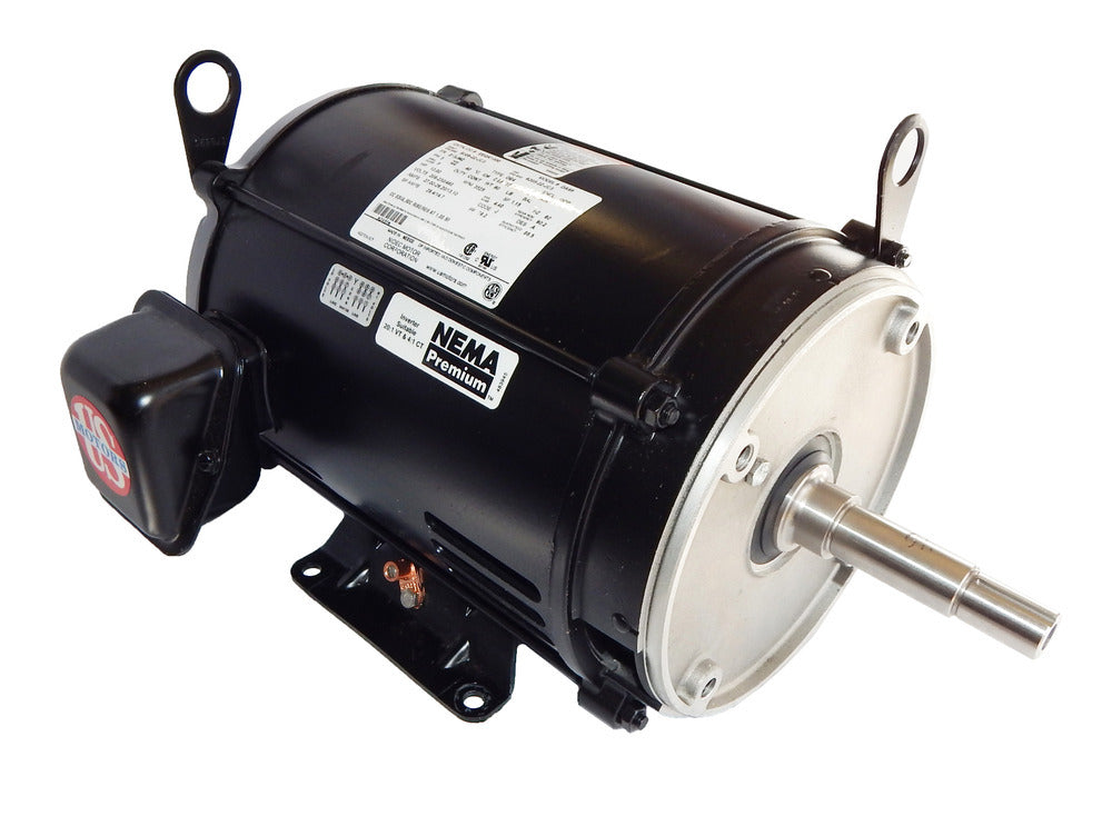 EEQK1000 (US Motors/Nidec) | Close Coupled PumpMotor | 10 HP | 3 Phase | ODP | 3525 RPM | 208-230/460 Volts