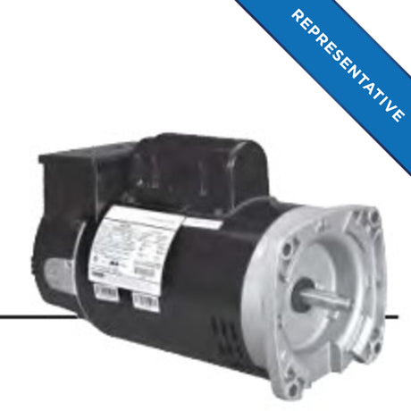 EH741 (US Motors/Nidec) | Pool and Spa Pump Motor | 3 HP | 3 Phase | ODP | 3450 RPM | 208-230/460 Volts