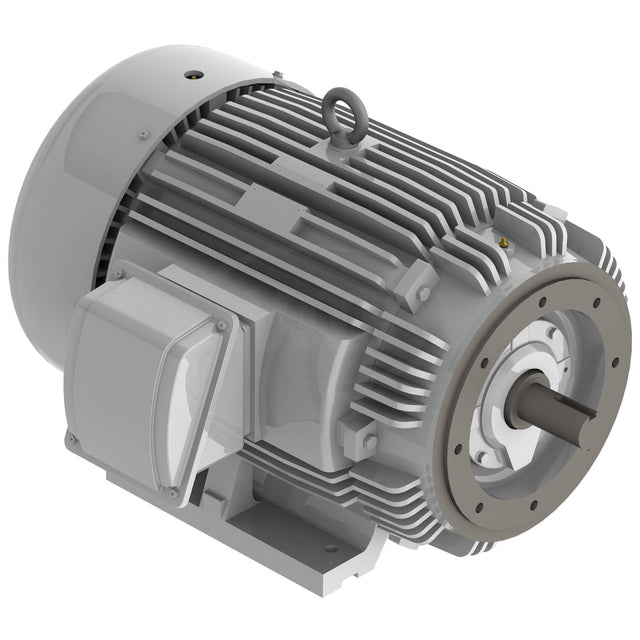 EP0016C (Teco) | Severe Duty Motor | 1 HP | 3 Phase | TEFC | 1200 RPM | 230/460 Volts