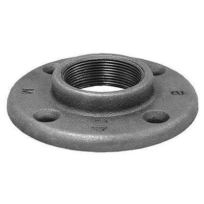 810105007 (Anvil) | GL FF 1/2 | 1/2" Standard Malleable Iron Floor Flange