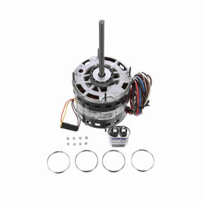 G3985 (Genteq) | Direct Drive Blower Motor | 0.33 HP | 1 Phase | OAO | 1075 RPM | 115 Volts