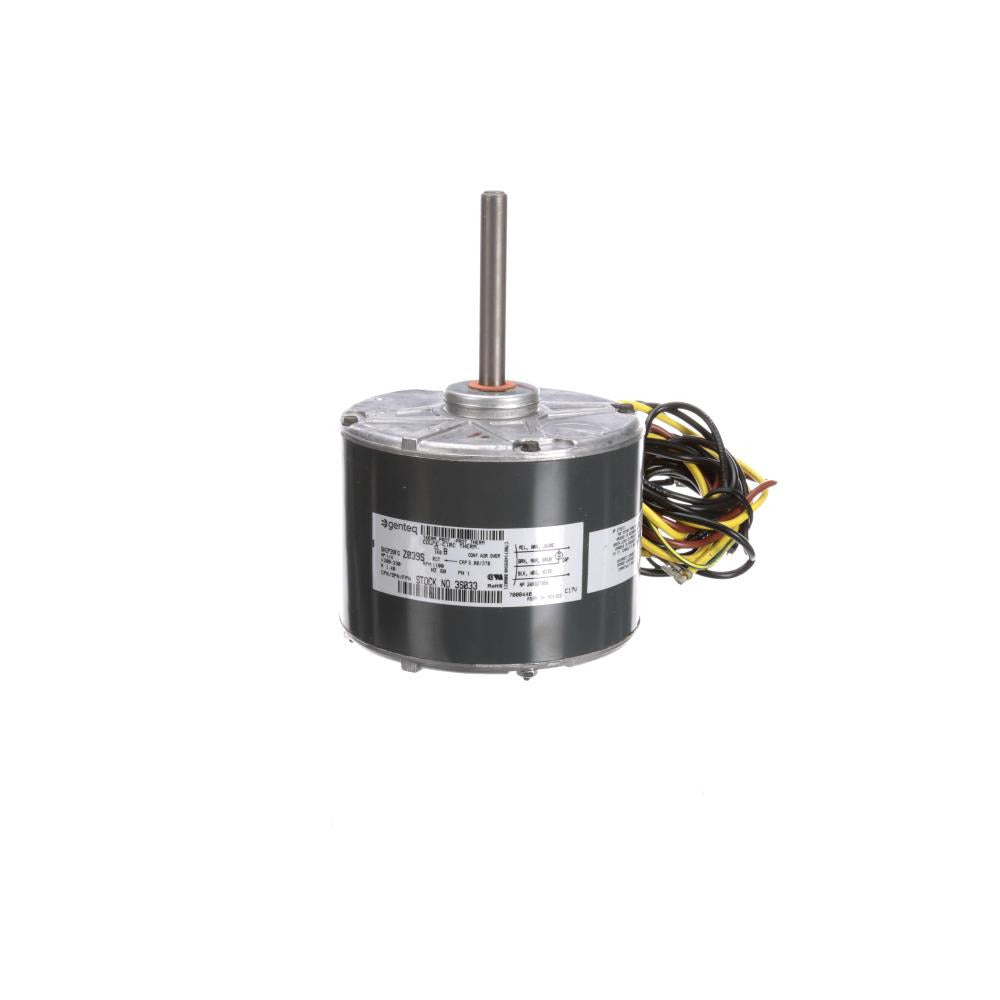 G3S033 (Genteq) | OEM Replacement Motor | 0.25 HP | 1 Phase | TEAO | 1100 RPM | 208-230 Volts