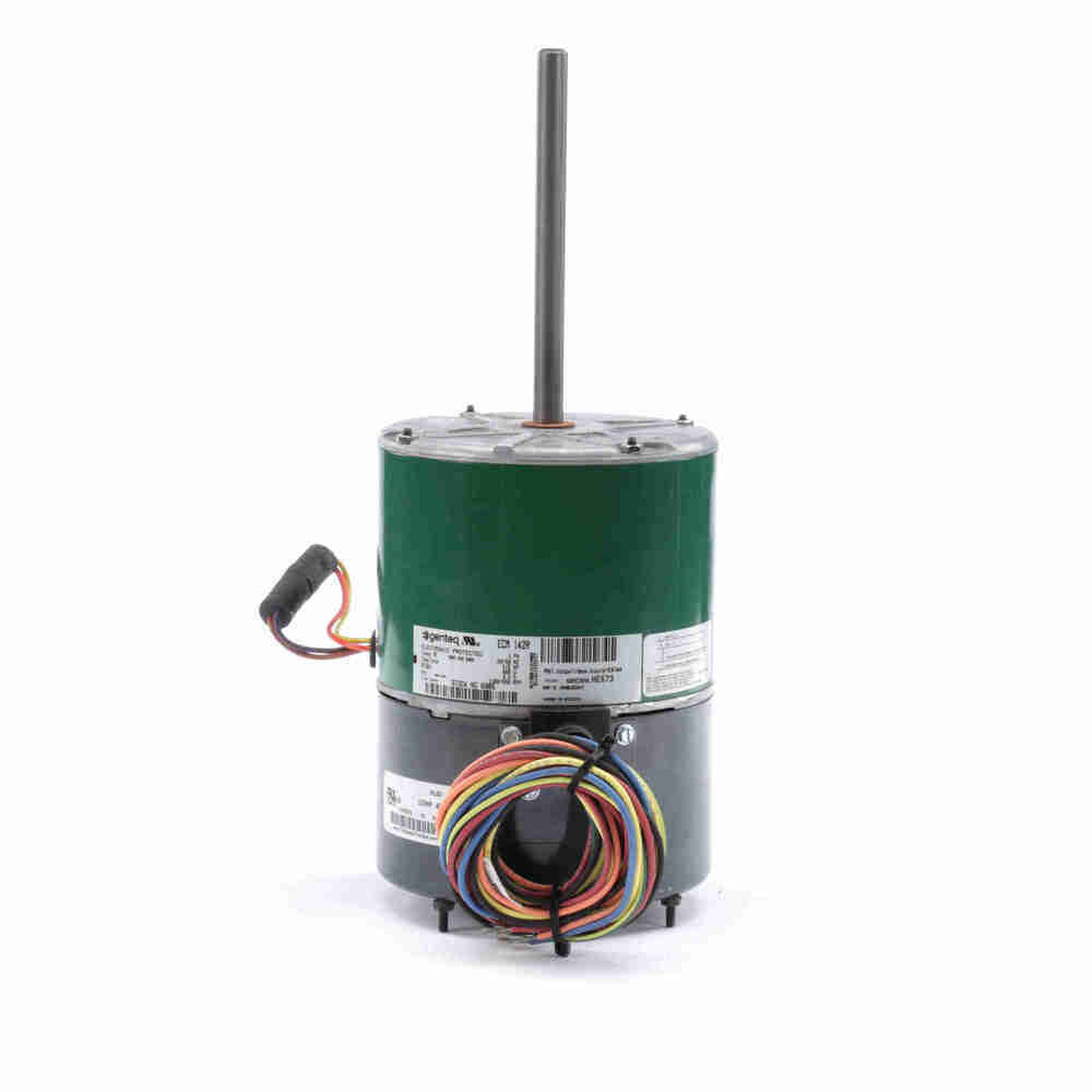 G6905 (Genteq) | Condenser Fan Motor | 0.5 HP | 1 Phase | TEAO | 1100/850 RPM | 460 Volts