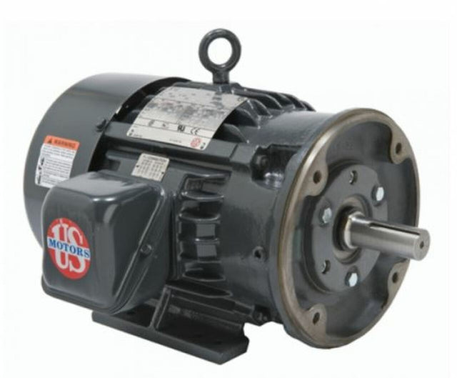 HD3P2EC (US Motors/Nidec) | GeneralPurposeMotor | 3 HP | 3 Phase | TEFC | 1770 RPM | 230/460 Volts