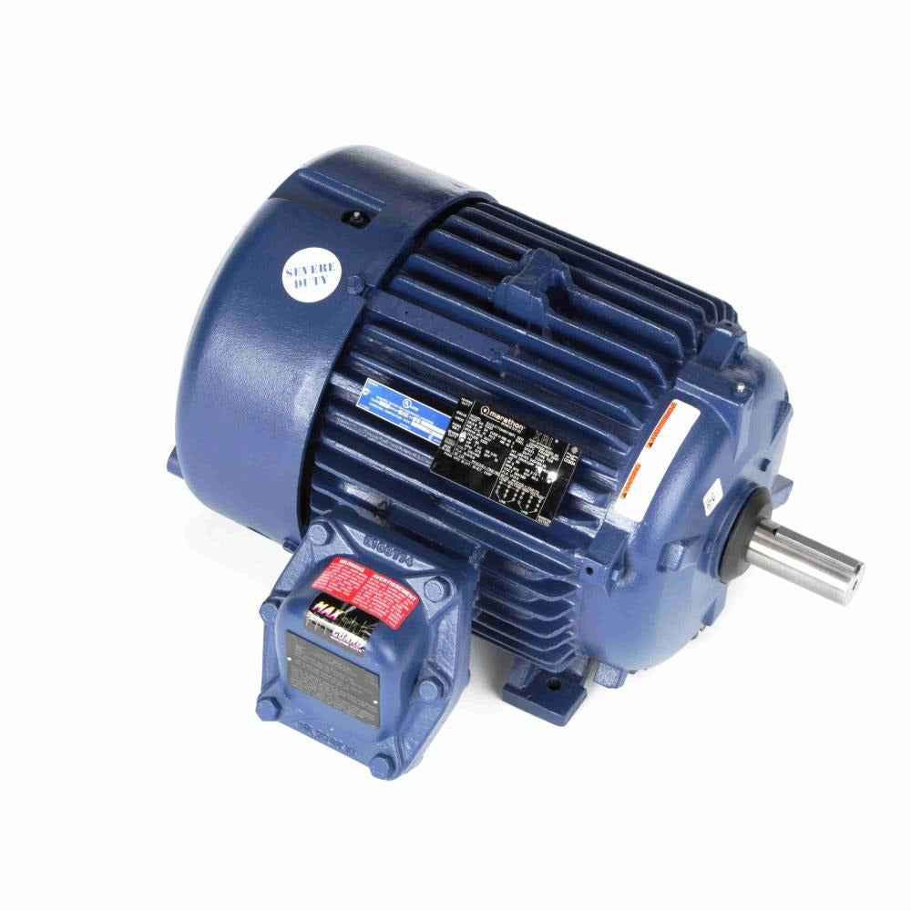 ME502 (Marathon) | Explosion Proof Motor | 15 HP | 3 Phase | TEFC | 3545 RPM | 230/460 Volts