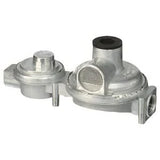 MEGR-298 (Marshall Excelsior) 2-Stage Auto Changeover Propane Regulator - Dual 18" SS Pigtails