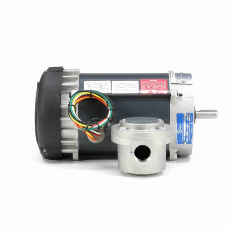 MG855 (Marathon) | Explosion Proof Motor | 0.5 HP | 1 Phase | EPFC | 1725 RPM | 115/208-230 Volts