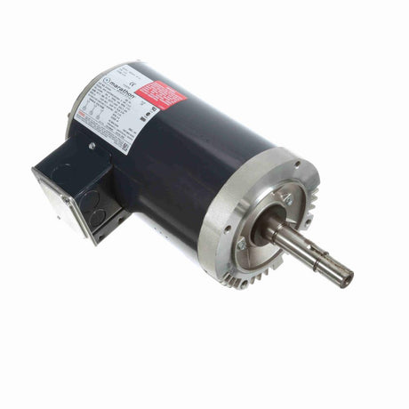 MGT4004 (Marathon) | Close Coupled Pump Motor | 1.5 HP | 3 Phase | ODP | 1755 RPM | 200 Volts