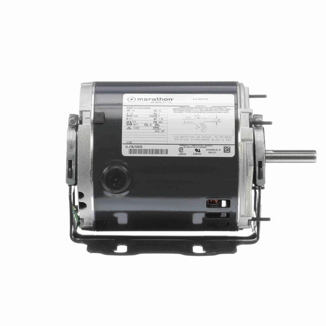 MH160 (Marathon) | Fan and Blower Motor | 0.25 HP | 1 Phase | ODP | 1725 RPM | 115 Volts