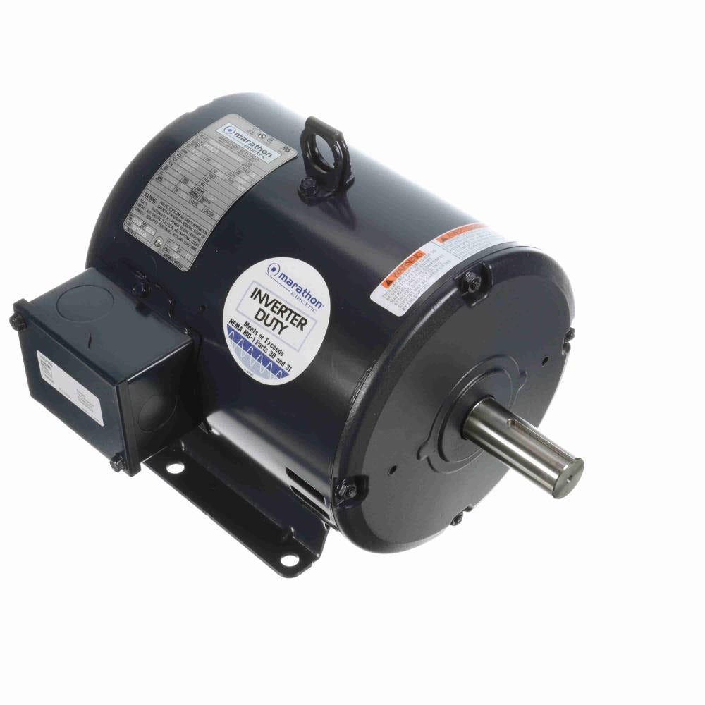 MH183A (Marathon) | General Purpose Motor | 1.5 HP | 3 Phase | ODP | 865 RPM | 230/460 Volts