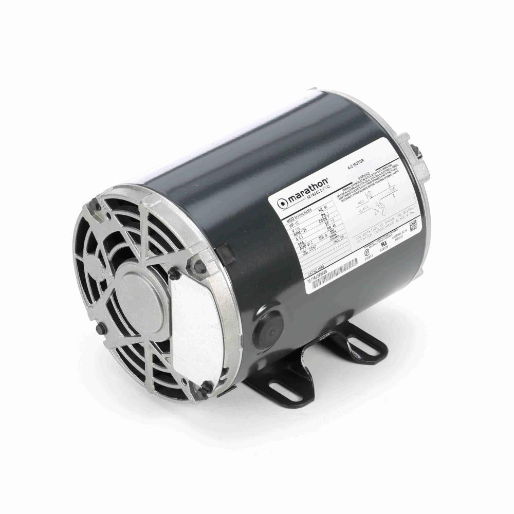 MH696 (Marathon) | General Purpose Motor | 0.5 HP | 1 Phase | ODP | 1725 RPM | 115 Volts
