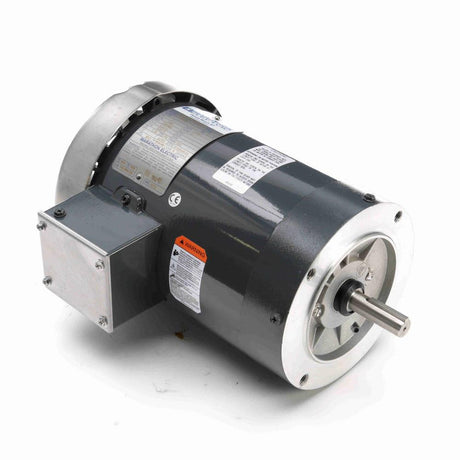 MK608A (Marathon) | Severe Duty Motor | 1 HP | 3 Phase | TEFC | 1760 RPM | 230/460 Volts