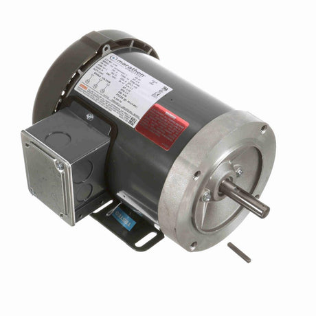 MK706 (Marathon) | General Purpose Motor | 0.75 HP | 3 Phase | TEFC | 3450 RPM | 575 Volts