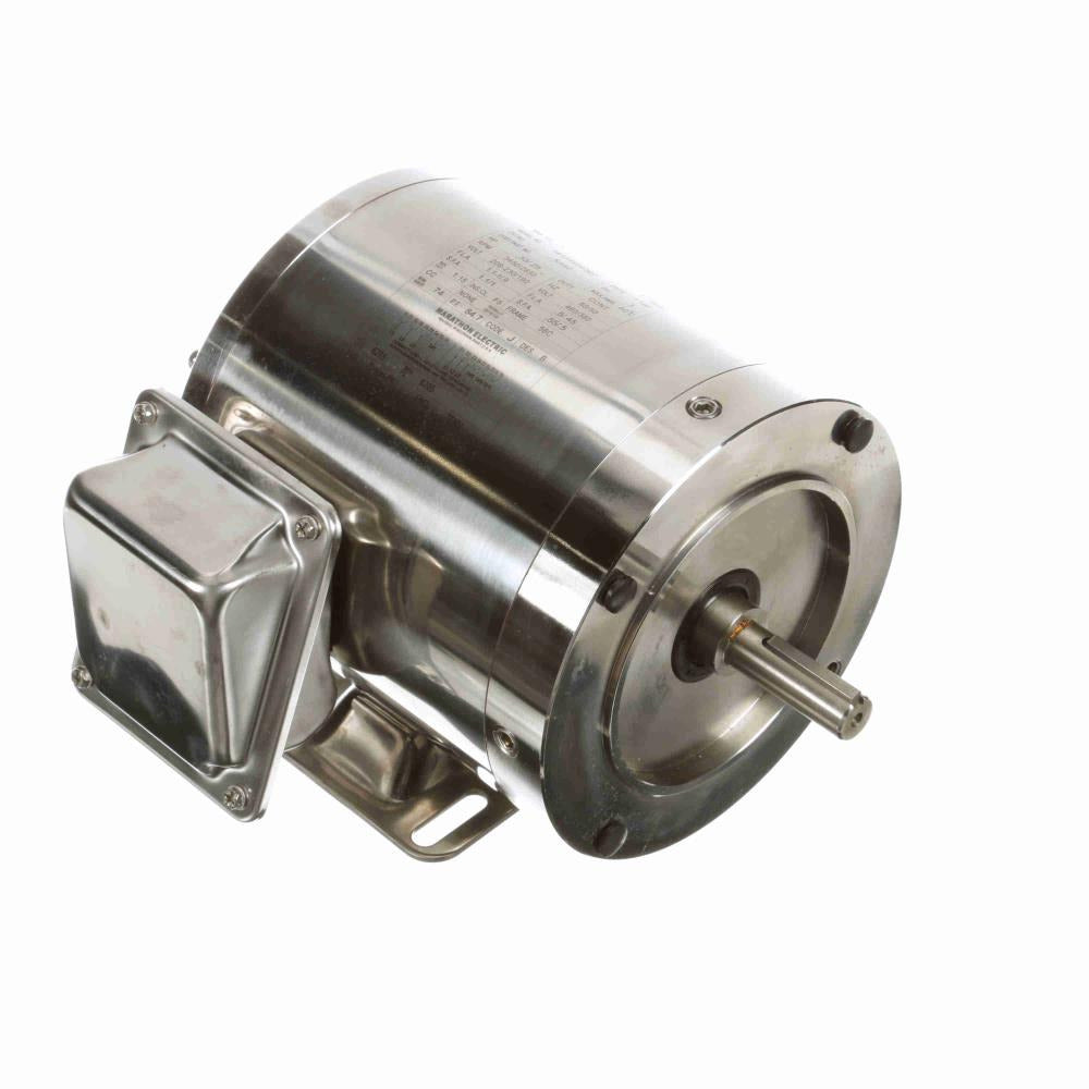 MN450 (Marathon) |  Washdown Motor | 0.33 HP | 3 Phase | TENV | 3450 RPM | 208-230/460 Volts