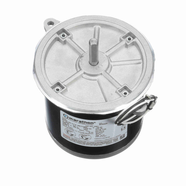 MO601 (Marathon) | Oil Burner Motor | 0.167 HP | 1 Phase | TENV | 1725 RPM | 115 Volts