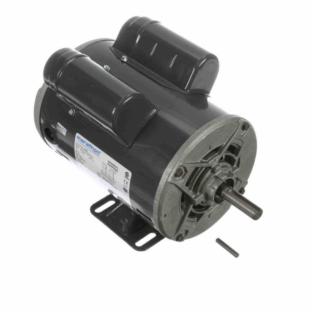 MS039A (Marathon) | General Purpose Motor | 1 HP | 1 Phase | ODP | 1725 RPM | 115/208-230 Volts