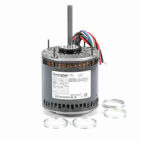 MX010 (Marathon) | Direct Drive Blower Motor | 0.75 HP | 1 Phase | OAO | 1075 RPM | 208-230 Volts