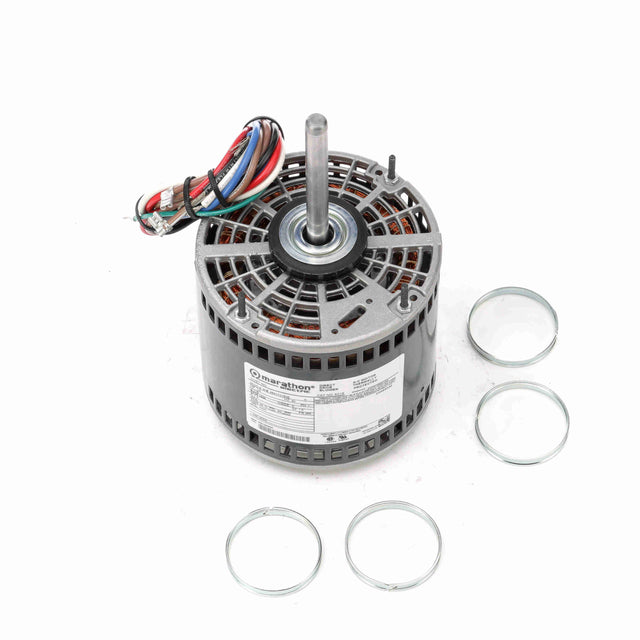 MX016 (Marathon) | Direct Drive Blower Motor | 0.5 HP | 1 Phase | OAO | 1625 RPM | 115 Volts