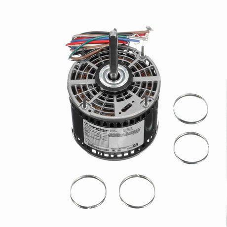 MX019 (Marathon) | Direct Drive Blower Motor | 0.33 HP | 1 Phase | OAO | 1075 RPM | 277 Volts