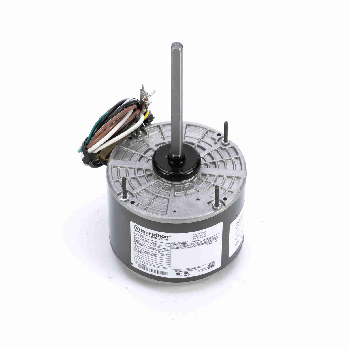 MX420 (Marathon) | Condenser Fan Motor | 0.25 HP | 1 Phase | OAO | 1625 RPM | 460 Volts