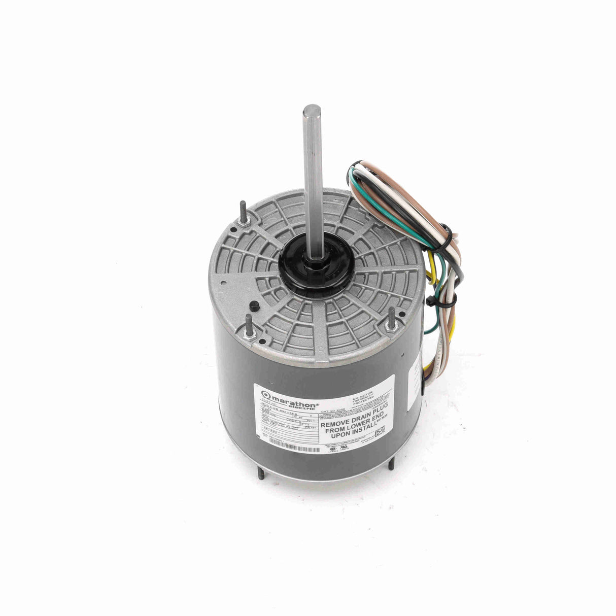 MX459 (Marathon) | Condenser Fan Motor | 0.75 HP | 1 Phase | TEAO | 1075 RPM | 460 Volts