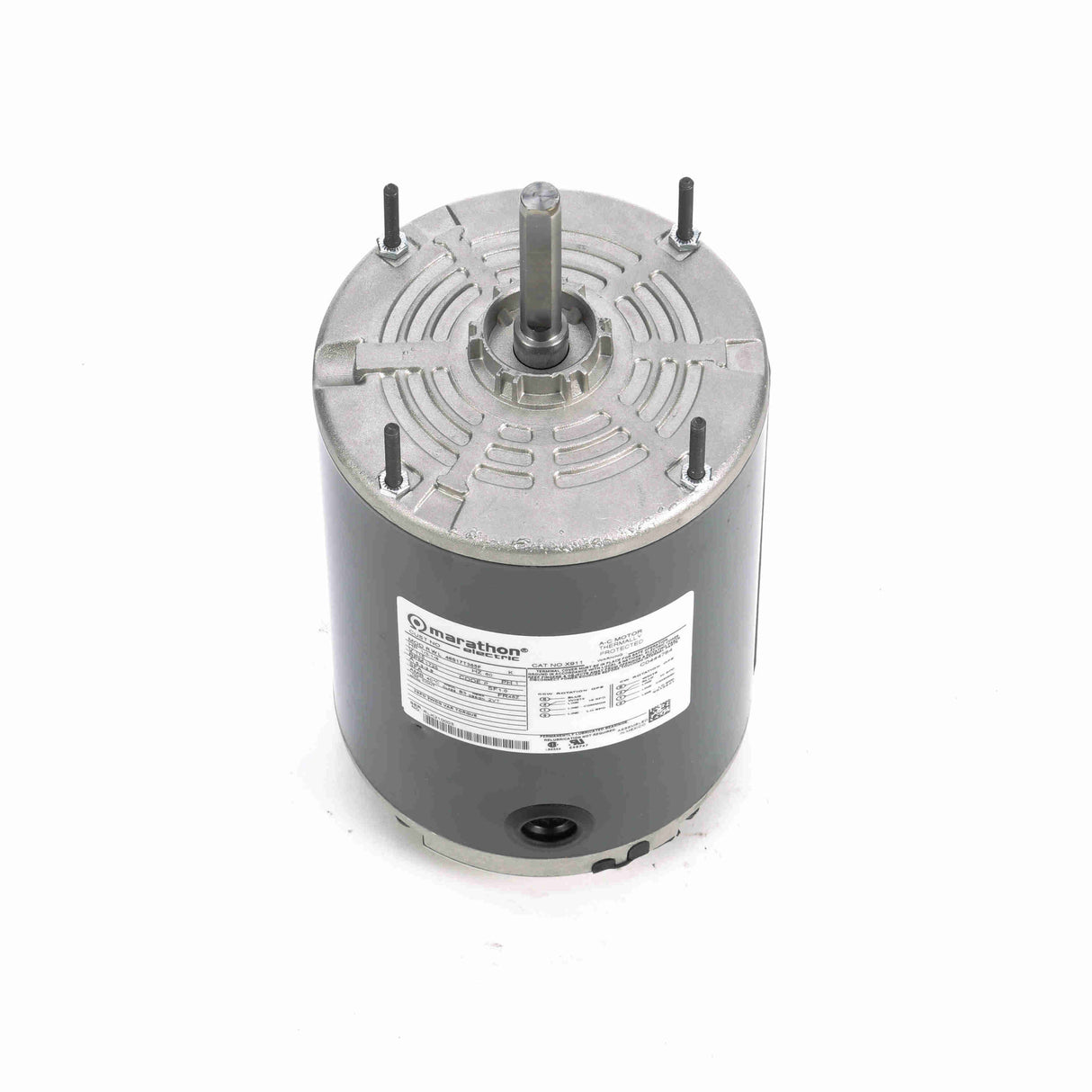 MX911 (Marathon) | Agricultural Fan Motor | 0.33 HP | 1 Phase | TEAO | 1725 RPM | 115 Volts