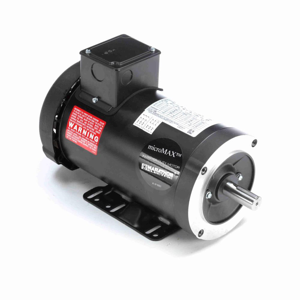MY368 (Marathon) | Variable Speed Motor | 2 HP | 3 Phase | TEFC | 1740 RPM | 230/460 Volts