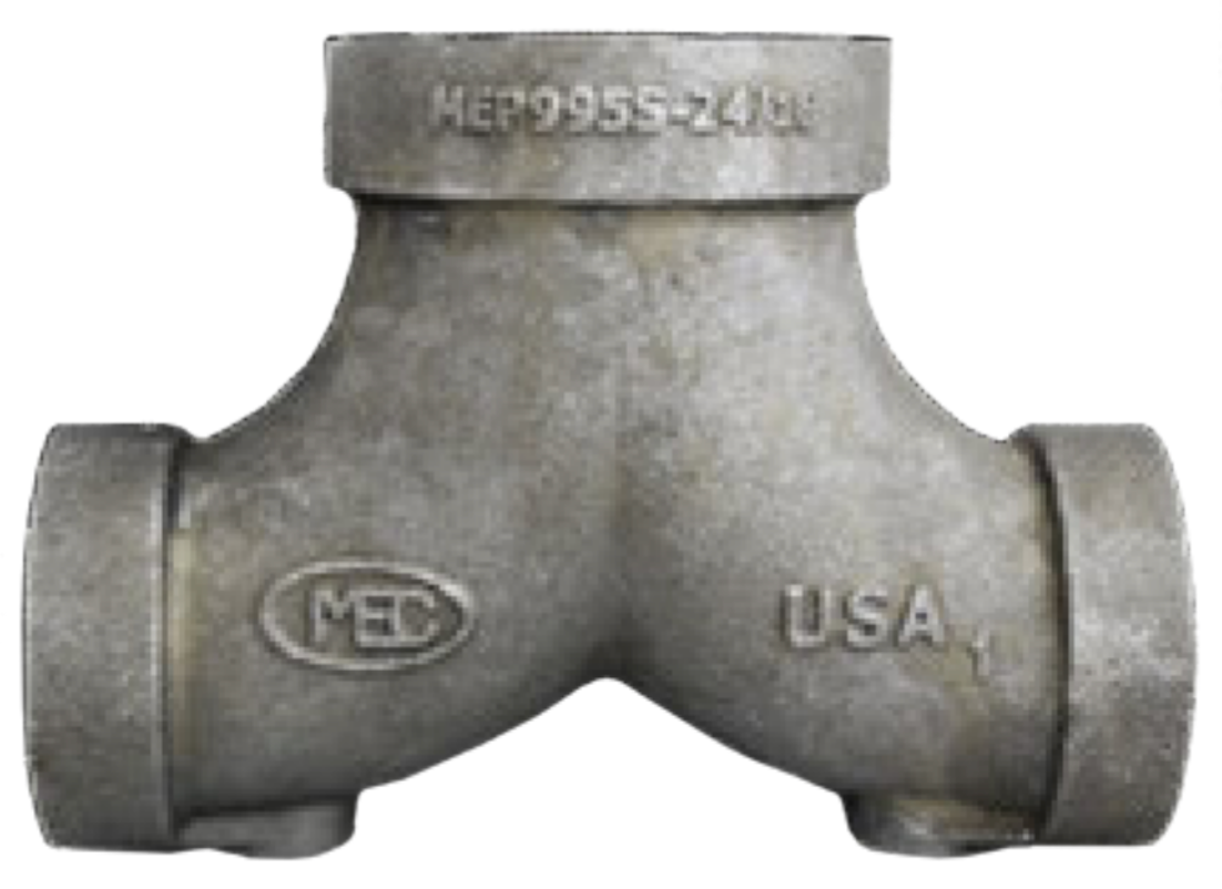 MEP995S-24/16 (Marshall Excelsior) 3 In. X 2 In. Socket Weld High Flow