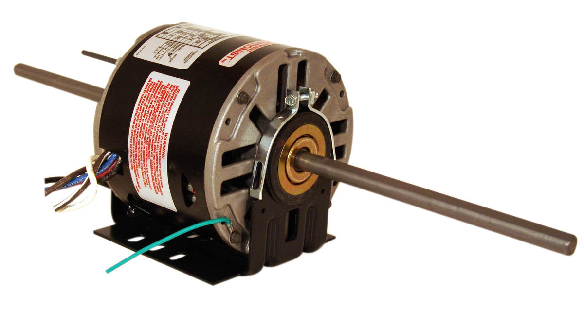 RA1056WB (Century) | Fan Coil/Air Conditioner Motor | 0.5 HP | 1 Phase | Semi Enclosed | 1075 RPM | 208-230 Volts