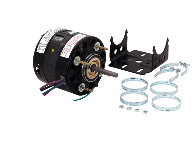 RF6403 (Century) | Refrigeration Motor | 0.1 HP | 1 Phase | Open Air Over | 1050 RPM | 115/208-230 Volts